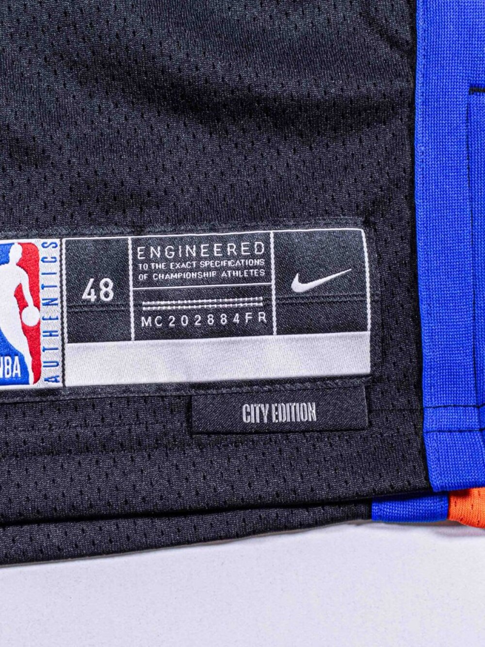 Nike Julius Randle New York Knicks City Edition Jersey DO9603-011 Size 48 Large - Picture 5 of 10